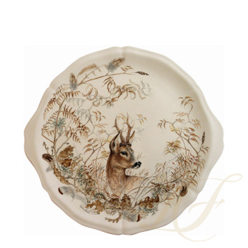 Блюдо для пирога круглое 34см коллекции Sologne бренда Gien