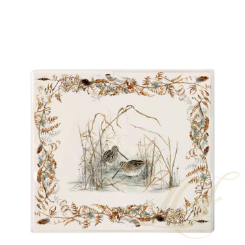 Блюдо прямоугольное 29,5х26,5см коллекции Sologne бренда Gien