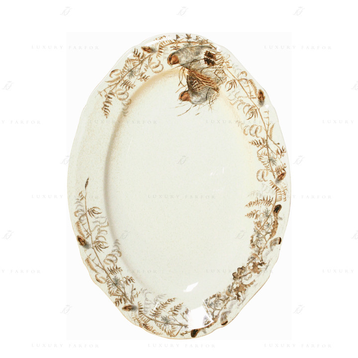 Блюдо овальное 45см коллекции Sologne бренда Gien