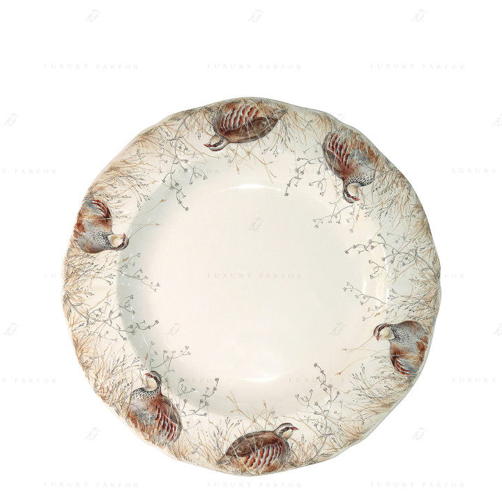 Блюдо круглое 31,6см коллекции Sologne бренда Gien