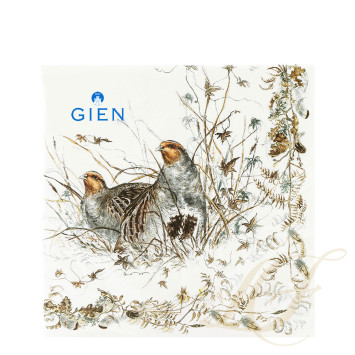 Салфетки 33х33см, 20шт., 12 упаковок коллекции Sologne бренда Gien