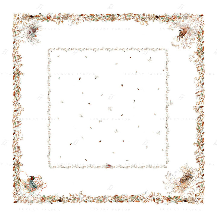 Скатерть 170х170см коллекции Sologne бренда Gien