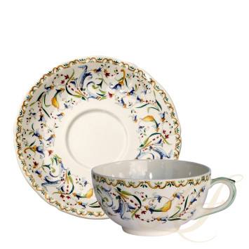 Чашка для завтрака с блюдцем 0,3л, 2шт. коллекции Toscana бренда Gien