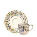 Чашка эспрессо с блюдцем 0,085л, 2шт. коллекции Toscana бренда Gien