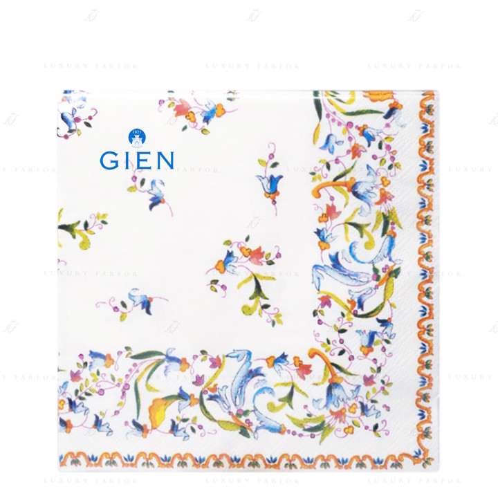 Салфетки 33х33см, 20шт., 12 упаковок коллекции Toscana бренда Gien