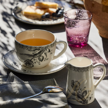 Чашка для завтрака с блюдцем 0,43л, 2шт. коллекции Tulipes бренда Gien