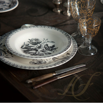 Тарелка глубокая 23см коллекции Tulipes бренда Gien