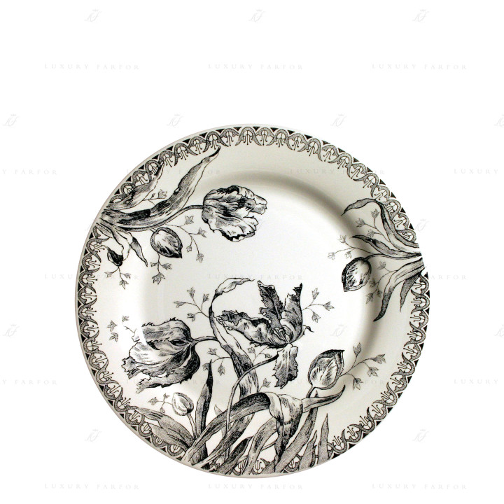 Тарелка главная 27,4см коллекции Tulipes бренда Gien