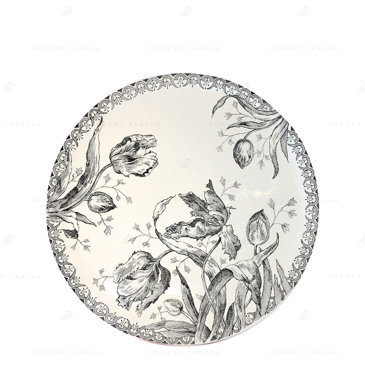 Блюдо для пирога круглое 30см коллекции Tulipes бренда Gien