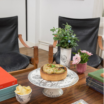 Блюдо для пирога круглое 31см коллекции Tulipes бренда Gien