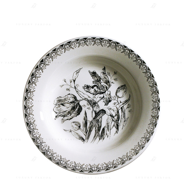 Блюдо круглое 31,6см коллекции Tulipes бренда Gien