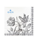 Салфетки 33х33см, 20шт., 12 упаковок коллекции Tulipes бренда Gien