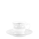 Чашка кофейная с блюдцем 0,08л коллекции Belle Epoque бренда Haviland