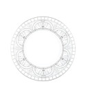 Тарелка сервировочная 32см коллекции Belle Epoque бренда Haviland