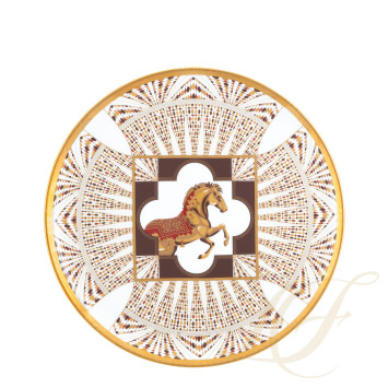 Тарелка тортовая 32см коллекции Cavalier Royal бренда Haviland