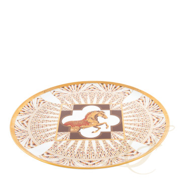 Тарелка тортовая 32см коллекции Cavalier Royal бренда Haviland