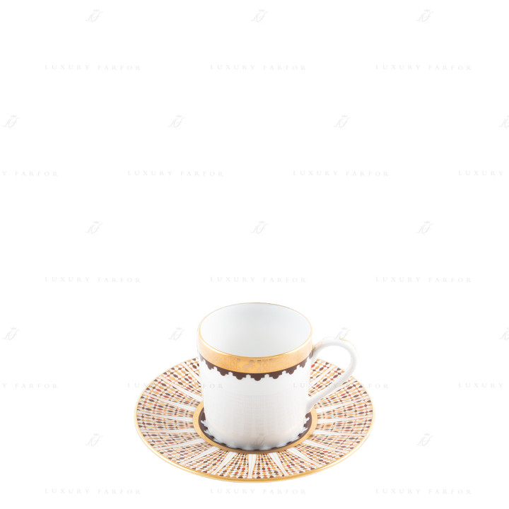 Чашка кофейная с блюдцем 0,08л коллекции Cavalier Royal бренда Haviland