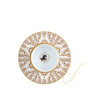 Чашка чайная с блюдцем 0,15л коллекции Cavalier Royal бренда Haviland
