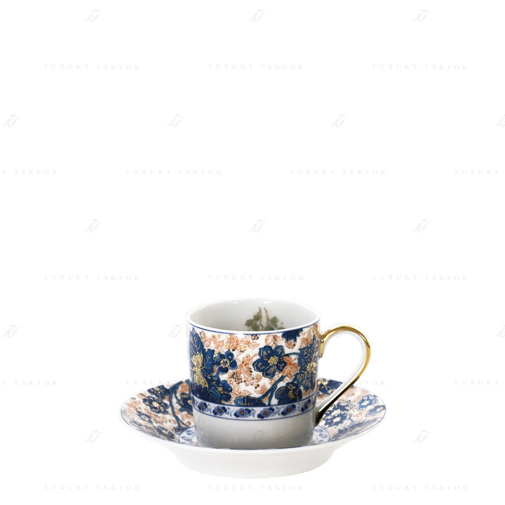 Чашка кофейная с блюдцем 0,08л коллекции Dammouse бренда Haviland