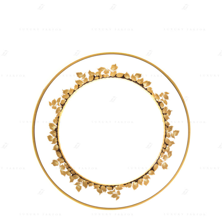 Тарелка главная 28см коллекции Feuille D'or бренда Haviland
