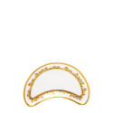 Тарелка закусочная полумесяц 20см коллекции Feuille D'or бренда Haviland