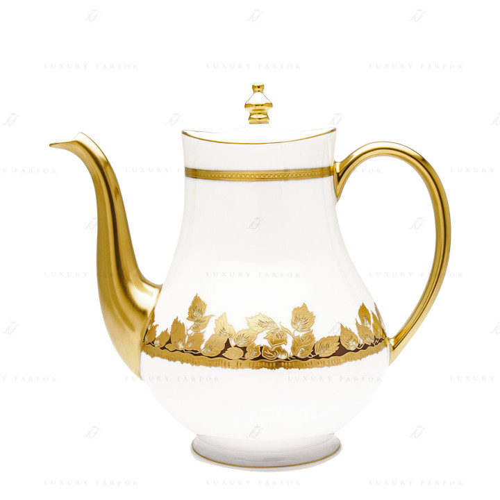 Кофейник 1,2л коллекции Feuille D'or бренда Haviland