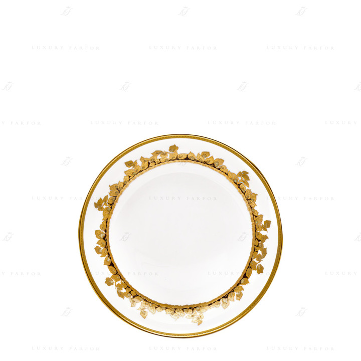 Тарелка суповая 19см коллекции Feuille D'or бренда Haviland