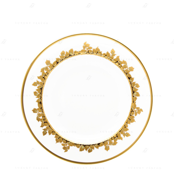 Тарелка глубокая 31,5см коллекции Feuille D'or бренда Haviland