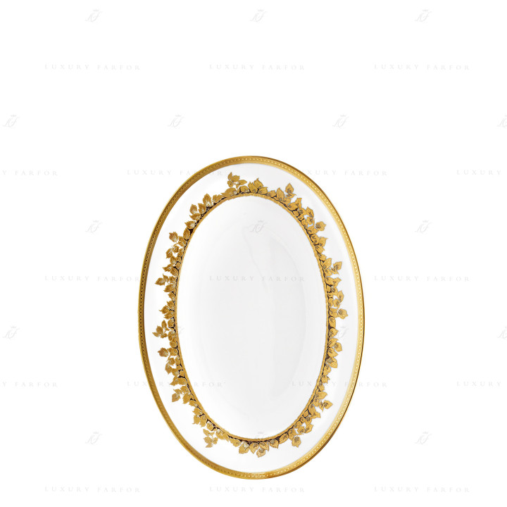 Блюдо для гарнира 23х16,5см коллекции Feuille D'or бренда Haviland