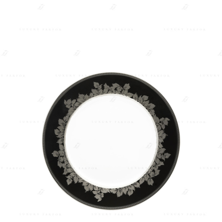 Тарелка закусочная 22см коллекции Feuille De Platine бренда Haviland