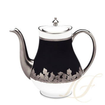 Кофейник 1,2л коллекции Feuille De Platine бренда Haviland