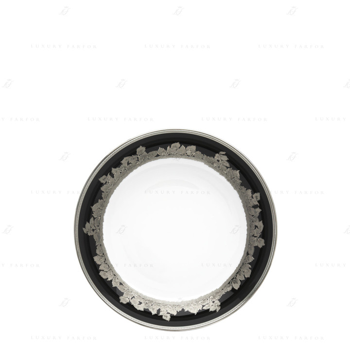 Тарелка суповая 19см коллекции Feuille De Platine бренда Haviland