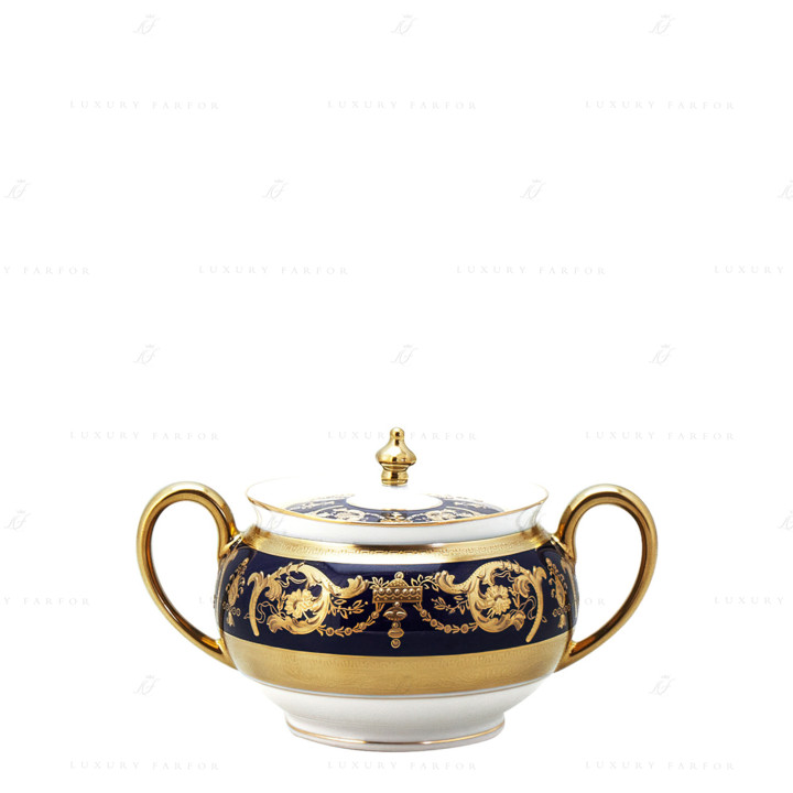 Сахарница 0,28л коллекции Imperator Bleu de Four бренда Haviland