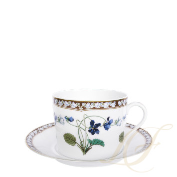 Чашка для завтрака с блюдцем 0,3л коллекции Imperatrice Eugenie бренда Haviland