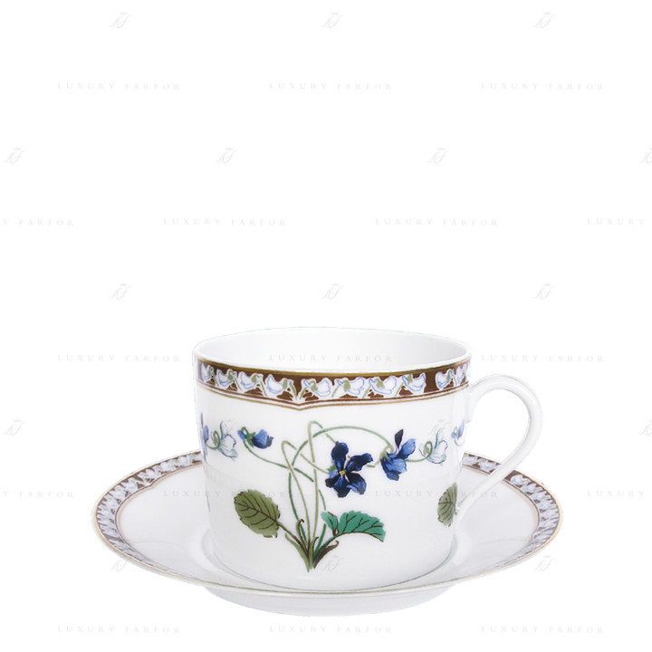 Чашка для завтрака с блюдцем 0,3л коллекции Imperatrice Eugenie бренда Haviland