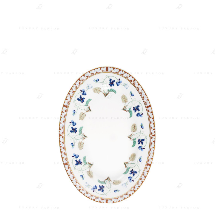 Блюдо для гарнира 23х16,5см коллекции Imperatrice Eugenie бренда Haviland