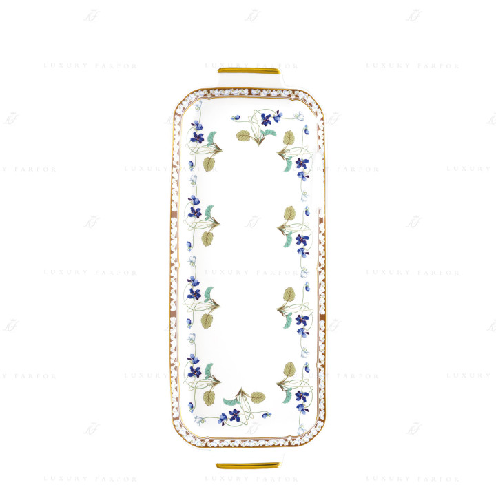 Блюдо для пирога 39х15,5см коллекции Imperatrice Eugenie бренда Haviland