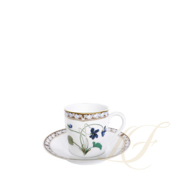 Чашка кофейная с блюдцем 0,08л коллекции Imperatrice Eugenie бренда Haviland