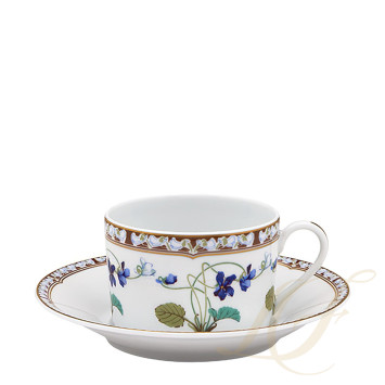 Чашка чайная с блюдцем 0,15л коллекции Imperatrice Eugenie бренда Haviland