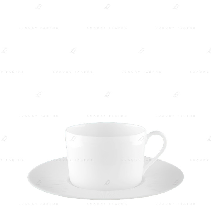 Чашка чайная с блюдцем 0,15л коллекции Infini бренда Haviland