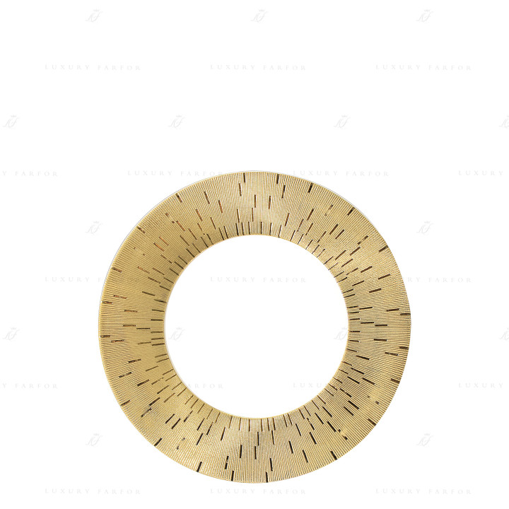 Тарелка закусочная 21см коллекции Infini Or бренда Haviland