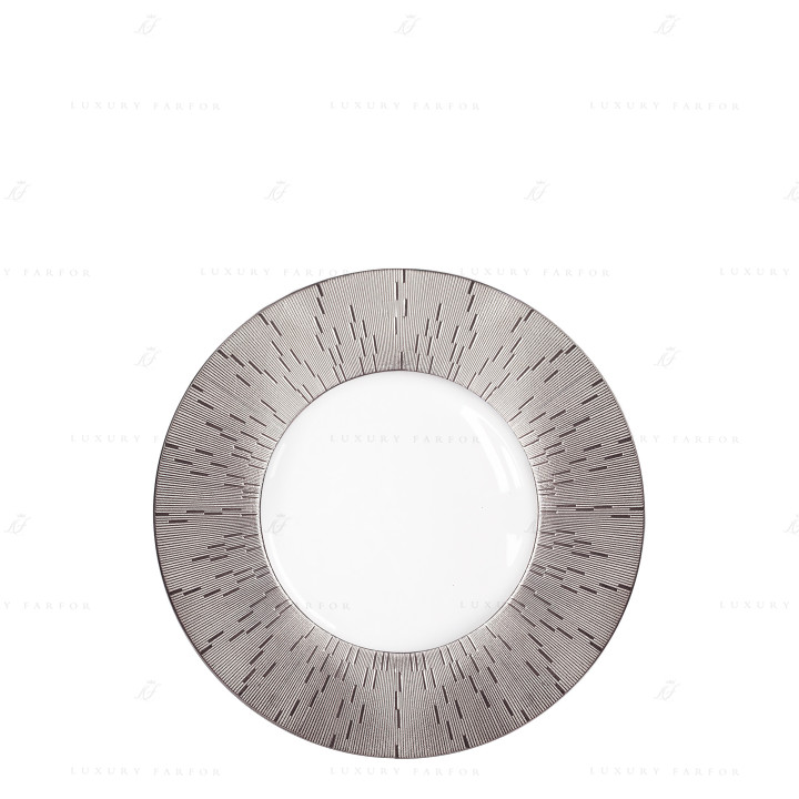 Тарелка закусочная 21см коллекции Infini Platine бренда Haviland