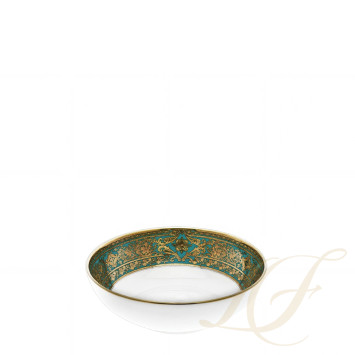 Чаша для мюсли 14см коллекции Matignon Bleu Piscine Or бренда Haviland