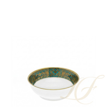 Чаша для фруктов 12см коллекции Matignon Bleu Piscine Or бренда Haviland