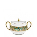 Сахарница 0,28л коллекции Matignon Bleu Piscine Or бренда Haviland