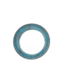 Тарелка суповая 19см коллекции Matignon Bleu Piscine Platin бренда Haviland