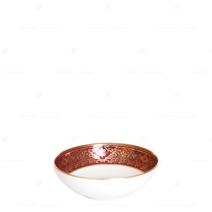 Чаша для мюсли 14см коллекции Matignon Cerise Or бренда Haviland
