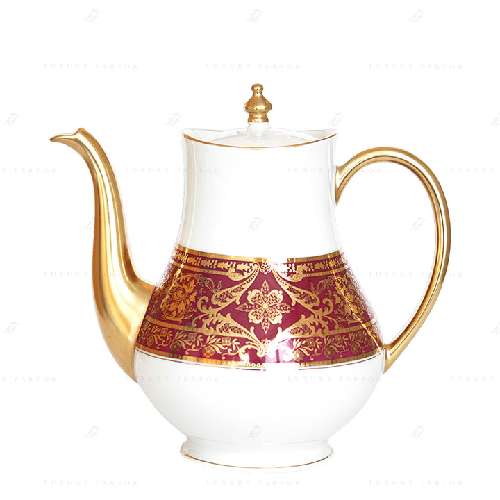 Кофейник 1,2л коллекции Matignon Cerise Or бренда Haviland