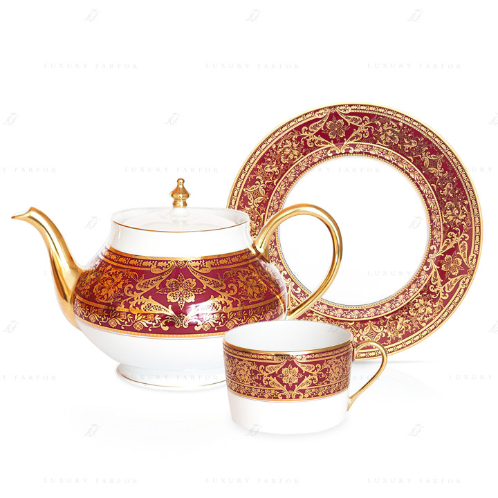 Коллекция Matignon Cerise Or бренда Haviland