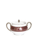 Сахарница 0,28л коллекции Matignon Cerise Platin бренда Haviland